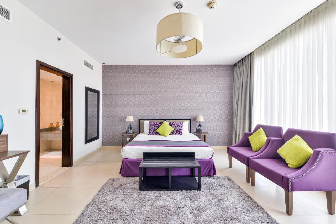 Nassima Tower Hotel Apartments Dubai Eksteriør bilde A bedroom at the hotel