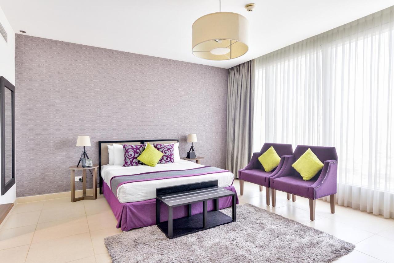 Nassima Tower Hotel Apartments Dubai Eksteriør bilde A bedroom at the hotel
