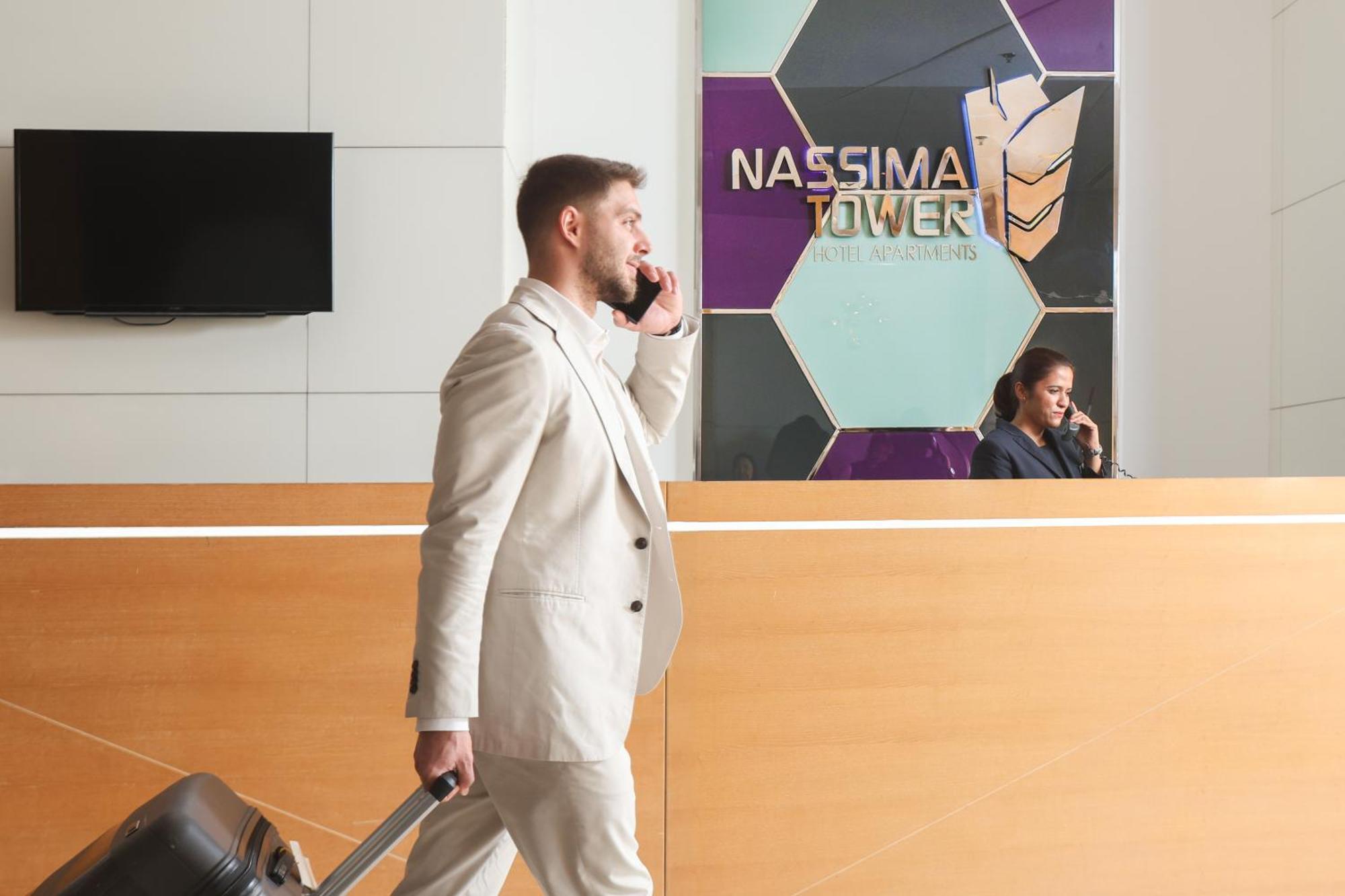 Nassima Tower Hotel Apartments Dubai Eksteriør bilde Nasima hotel